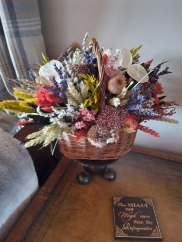 Dried Flower Basket - Small