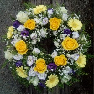 Grave Wreath – Fresh Flowers