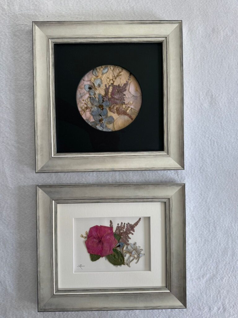 pressed florals